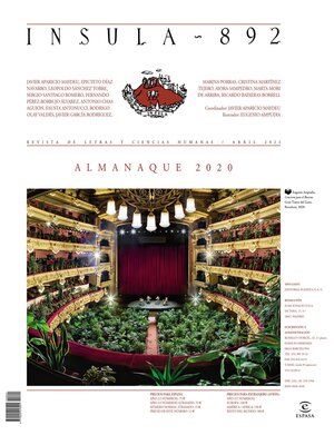 cover image of Almanaque 2020 (Ínsula n° 892, abril de 2021)